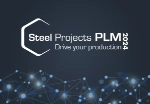 “Steel construction project team using software to manage design, fabrication, and site coordination