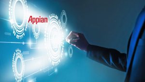 Appian low-code automation dashboard showing integrated workflow and AI insights