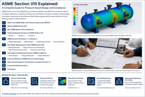 Engineers reviewing ASME Section VIII pressure vessel drawings, material records and inspection documents